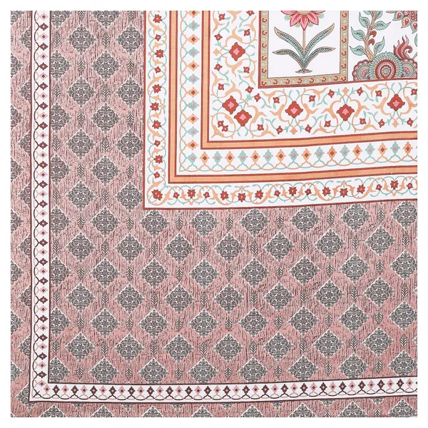 Pink_Cotton_Royal_Peacock_Harmony_Double_Bedsheet_With_Pillow_Cover